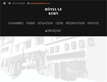 Tablet Screenshot of le-kern.valdisere.com